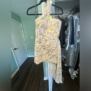 Lavish Alice yellow cocktail dress